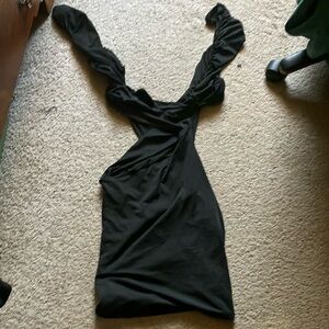 Elegant Black Women's Dress